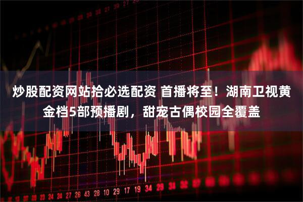 炒股配资网站拾必选配资 首播将至！湖南卫视黄金档5部预播剧，甜宠古偶校园全覆盖