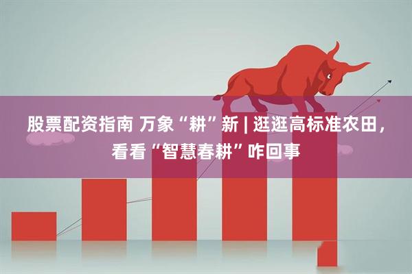股票配资指南 万象“耕”新 | 逛逛高标准农田，看看“智慧春耕”咋回事